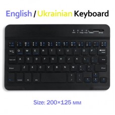 Клавиатура BeCover Bluetooth UA Black (713408) - Фото