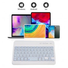 Клавіатура BeCover Bluetooth UA Light Blue (713410) - Фото