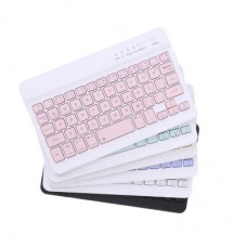 Клавіатура BeCover Bluetooth UA Pink (713411) - Фото