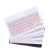 Клавіатура BeCover Bluetooth UA Pink (713411)