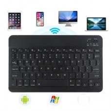 Клавіатура BeCover (245х150 мм) Bluetooth UA Black (713405) - Фото