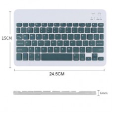 Клавіатура BeCover (245х150 мм) Bluetooth UA Dark Green (713406) - Фото