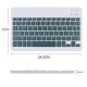 Клавіатура BeCover (245х150 мм) Bluetooth UA Dark Green (713406)