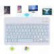 Клавіатура BeCover (245х150 мм) Bluetooth UA Light Blue (713407)
