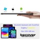 Клавіатура BeCover with TouchPad Bluetooth UA Black (713403)