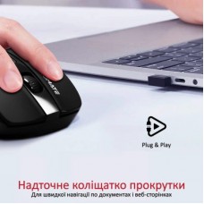 Мышка Promate Cursor Wireless Black (cursor.black) - Фото