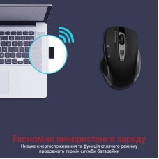 Мышка Promate Cursor Wireless Black (cursor.black) - Фото