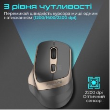 Мышка Promate Samit Wireless Gold (samit.gold) - Фото