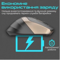 Мышка Promate Samit Wireless Gold (samit.gold) - Фото