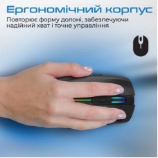 Мышка Promate Kitt Wireless Black (kitt.black) - Фото
