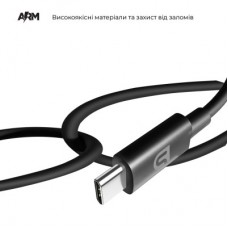 Зарядний пристрій Armorstandart AR-C43 Type-C PD30W + USB QC 3.0 Grey + cable USB-C (ARM82463) Зарядний пристрій Armorstandart AR-C43 Type-C PD30W + USB QC 3.0 Grey + cable USB-C (ARM82463) - Фото