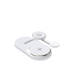 Зарядний пристрій Armorstandart Wireless Charging H101 3 in 1 Magnetic White (ARM78102) Зарядний пристрій Armorstandart Wireless Charging H101 3 in 1 Magnetic White (ARM78102) - Фото