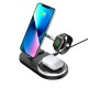 Зарядное устройство Armorstandart Wireless Charging H102 3 in 1 Magnetic Black (ARM78103) Зарядное устройство Armorstandart Wireless Charging H102 3 in 1 Magnetic Black (ARM78103)