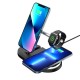 Зарядное устройство Armorstandart Wireless Charging H102 3 in 1 Magnetic Black (ARM78103) Зарядное устройство Armorstandart Wireless Charging H102 3 in 1 Magnetic Black (ARM78103)