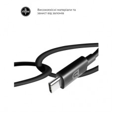 Зарядное устройство Armorstandart AR-TA800 25W USB-C + cable USB-C to USB-C black (ARM77720) Зарядное устройство Armorstandart AR-TA800 25W USB-C + cable USB-C to USB-C black (ARM77720) - Фото