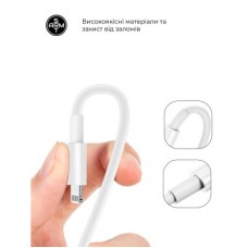 Зарядний пристрій Armorstandart AR-TA800W USB-C 25 W White + cable USB-C to Lightning (ARM77719) Зарядний пристрій Armorstandart AR-TA800W USB-C 25 W White + cable USB-C to Lightning (ARM77719) - Фото