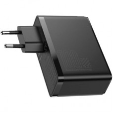 Зарядное устройство Baseus 2xUSB 100W GaN (2xUSB-C+2xUSB-A) black (CCGAN2P-L01) - Фото