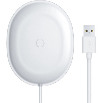 Зарядний пристрій Baseus Jelly wireless charger 15 W White (WXGD-02)