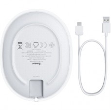 Зарядний пристрій Baseus Jelly wireless charger 15 W White (WXGD-02) - Фото