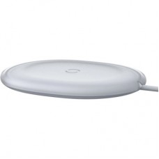 Зарядний пристрій Baseus Jelly wireless charger 15 W White (WXGD-02) - Фото