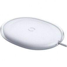 Зарядний пристрій Baseus Jelly wireless charger 15 W White (WXGD-02) - Фото