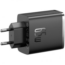 Зарядний пристрій Baseus Cube Pro Fast Charger 2C+U 65 W black (P10152301113-00) - Фото