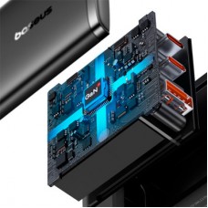 Зарядний пристрій Baseus Cube Pro Fast Charger 2C+U 65 W black (P10152301113-00) - Фото
