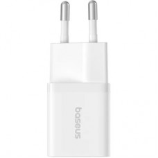 Зарядний пристрій Baseus GaN5 Fast Charger USB-C 25 W + Cable Type-C 100 W white (P10110909213-01) - Фото