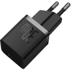 Зарядний пристрій Baseus GaN5 Fast Charger USB-C 30 W black (CCGN070401) - Фото