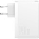 Зарядное устройство Baseus GaN5 Pro Fast Charger 2C+U 140W + Cable 1.0m Type-C 240W white (CCGP100202)