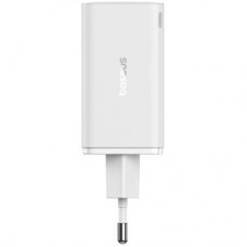 Зарядний пристрій Baseus GaN6 Pro Fast Charger 2C+2U 65 W + Cable 1.0m Type-C 100 W white (P10162701213-00) - Фото