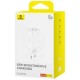Зарядний пристрій Baseus GaN6 Pro Fast Charger 2C+2U 65 W + Cable 1.0m Type-C 100 W white (P10162701213-00) Зарядний пристрій Baseus GaN6 Pro Fast Charger 2C+2U 65 W + Cable 1.0m Type-C 100 W white (P10162701213-00)
