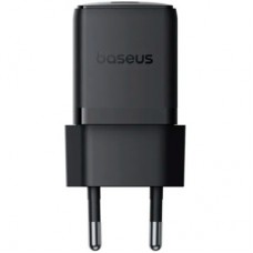 Зарядний пристрій Baseus Palm Fast Charger 1C 20 W + Cable 1.0m Type-C 60 W black (P10111602113-01) - Фото