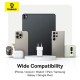 Зарядний пристрій Baseus Palm Fast Charger 1C 20 W + Cable 1.0m Type-C 60 W white (P10111602213-01) Зарядний пристрій Baseus Palm Fast Charger 1C 20 W + Cable 1.0m Type-C 60 W white (P10111602213-01)