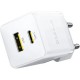 Зарядний пристрій Baseus Palm Fast Charger C+U 20 W moon white (P10111608213-00) Зарядний пристрій Baseus Palm Fast Charger C+U 20 W moon white (P10111608213-00)