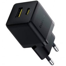 Зарядное устройство Baseus Palm Fast Charger C+U 30W cluster black (P1011160A113-00)