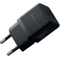 Зарядний пристрій Baseus Palm Fast Charger C+U 30 W cluster black (P1011160A113-00) - Фото