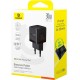 Зарядное устройство Baseus Palm Fast Charger C+U 30W cluster black (P1011160A113-00) Зарядное устройство Baseus Palm Fast Charger C+U 30W cluster black (P1011160A113-00)