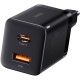 Зарядний пристрій Baseus Super Si Pro Quick Charger C+U 30 W black (CCSUPP-E01)