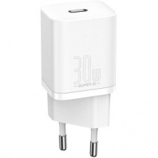 Зарядное устройство Baseus Super Si quick charger IC 30W white (CCSUP-J02)