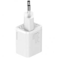 Зарядний пристрій Baseus Super Si quick charger IC 30 W white (CCSUP-J02) - Фото
