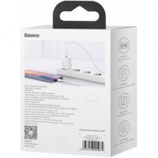 Зарядний пристрій Baseus Super Si quick charger IC 30 W white (CCSUP-J02) - Фото
