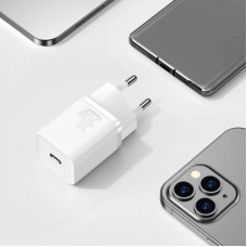 Зарядний пристрій Baseus Super Si quick charger IC 30 W white (CCSUP-J02) - Фото