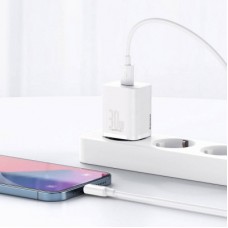 Зарядний пристрій Baseus Super Si quick charger IC 30 W white (CCSUP-J02) - Фото