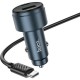 Зарядний пристрій HOCO HOCO Z57 Glorious single-port USB-C PD30W + cable USB-C Metal Gray (6942007633062)
