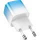 Зарядний пристрій HOCO C101A USB-C PD20W Ice Blue (6931474769374)