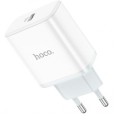 Зарядний пристрій HOCO C104A Stage USB-C PD20W White (6931474782892) - Фото