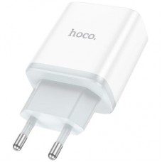Зарядний пристрій HOCO C104A Stage USB-C PD20W White (6931474782892) - Фото