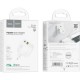 Зарядний пристрій HOCO C111A Lucky 1xUSB-C PD30W + 1xUSB QC3.0 White (6931474790866)
