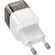 Зарядний пристрій HOCO C125A Transparent USB-C PD20W Transparent Black (6931474798336)